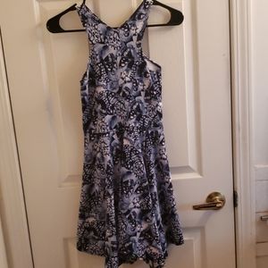 🤯3/$12 Abercrombie Dress Blue Butterflies Girl 14